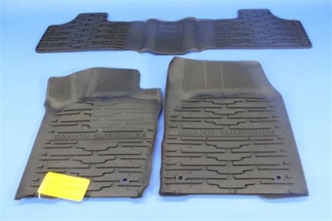 Jeep Grand Cherokee All Weather Mats All Weather Mats First 82213686 Chrysler Jeep Dodge