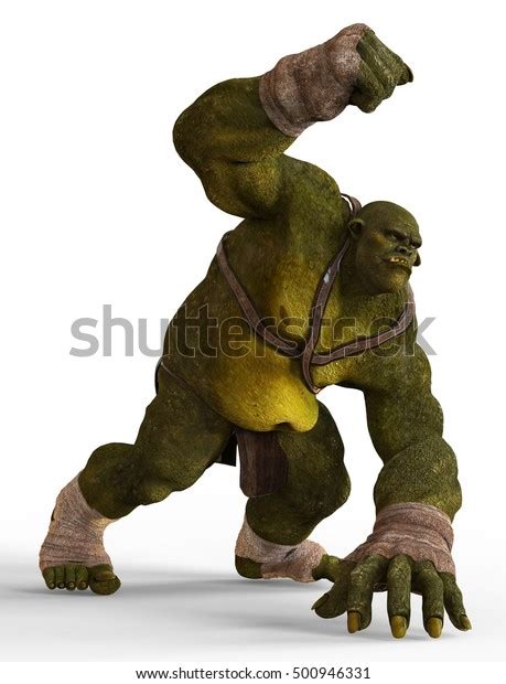 Ogre 3d Illustration Stock Illustration 500946331 Shutterstock