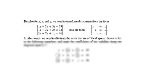 SOLUTION Gauss Jordan Method Studypool