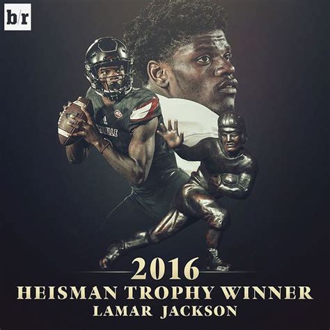 Lamar Jackson is your 2016 Heisman Trophy winner! | Heisman trophy ...