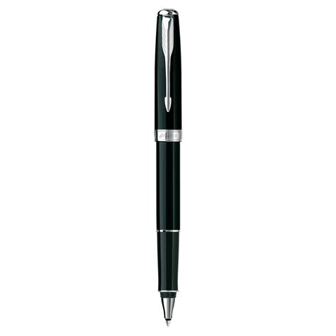 Rollerball Parker Sonnet Laque Noire Intense Ct Stylo Parker