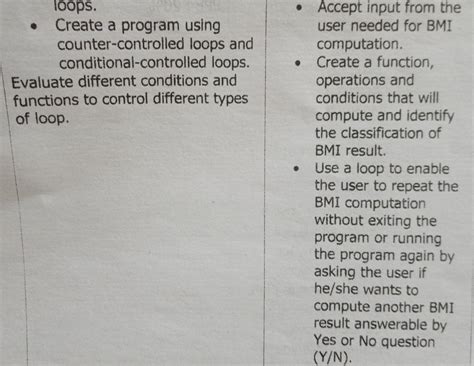 Solved Create A C Program Using Counter Controlled Loop