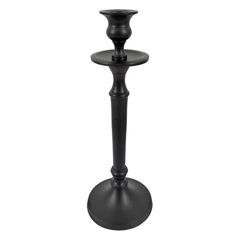 Matte Black Taper Candle Holder 10