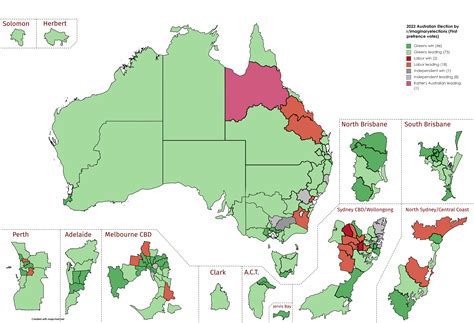 Australian Federal Election decided by r/imaginaryelections first ...