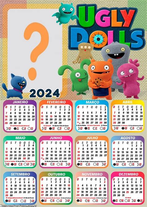 Calend Rio Uglydolls Fazer Montagem Online Colagem De Foto