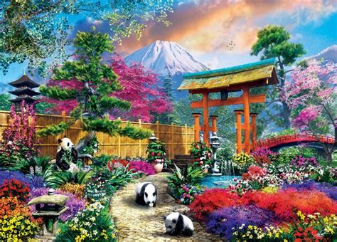 Puzzle Mont Fuji Scintillant Pieces Puzzlemania Fr