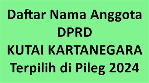 Daftar Nama Nama Anggota DPRD Kota Bandung Terpilih Di Pileg 2024