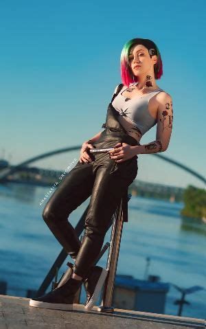 Cyberpunk Judy Alvarez Cosplay Anastasiya Dryomova