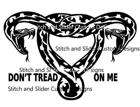 Dont Tread On Me Uterus Svg Png Cut File Silhouette Etsy Nederland