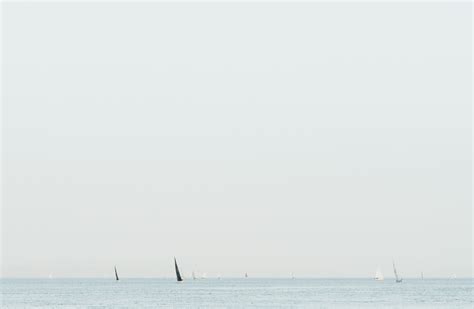 Sailboat Nautical Nautical Vessel Sea View Nature Sail Horizon