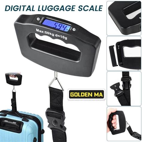 Free Gift Luggage Scale Pocket Kg G Lcd Digital Fishing Hanging