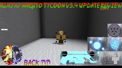 ROBLOX NINJA TYCOON V3 4 UPDATE REVIEW NARUTO SASUKE GAMEPASS BAC