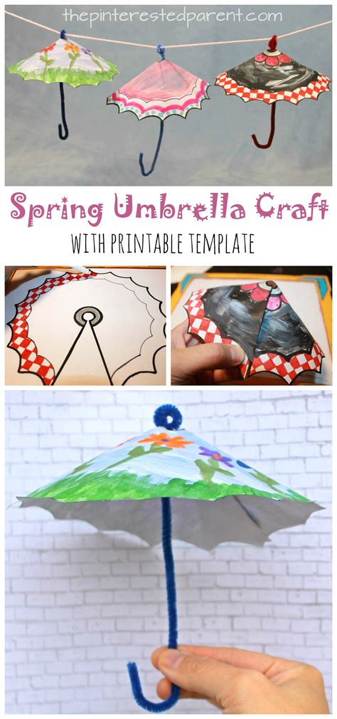 printable umbrella template 4