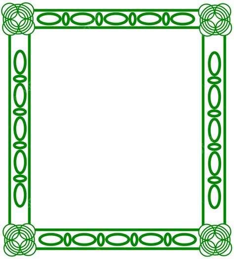 Simple Green Border Borders Borders S Border Png Transparent Clipart