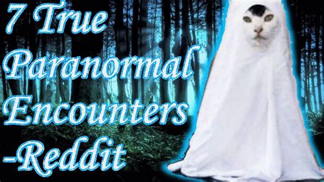 True Paranormal Encounters Reddit Youtube