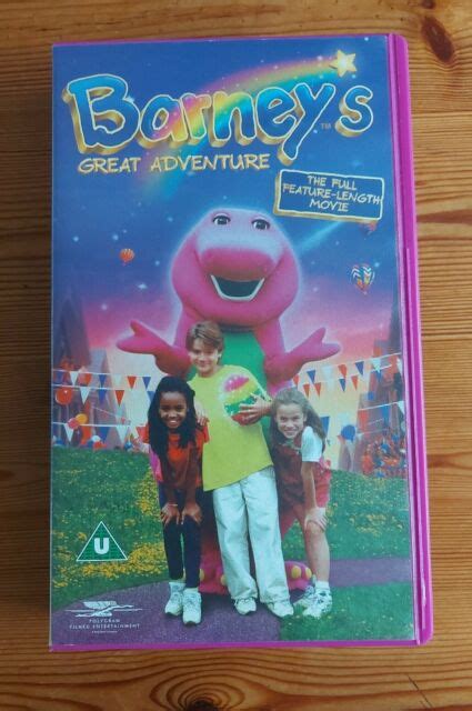 Barney Great Adventure The Movie VHS