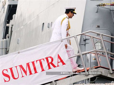 RK Dhowan Commissioning INS Sumitra Navy S Largest Patrolling Vessel