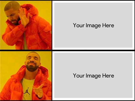 Free Drake Meme Template PowerPoint and Google Slides