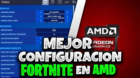 Como Aumentar Fps En Fortnite L Mejor Configuracion Amd Para Quitar El