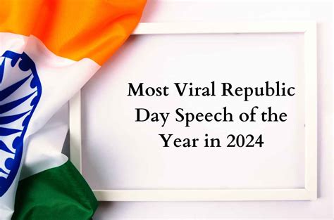 Best Easy To Learn Republic Day Speech In English