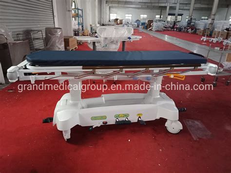 Grand Medical B 3y Hill Room Hydraulic Patient Transfer Stretcher Bed