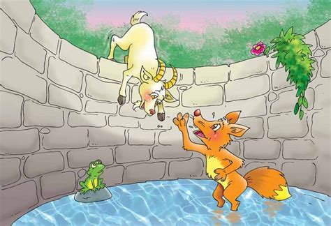 The Fox And The Goat Story For Children With Moral