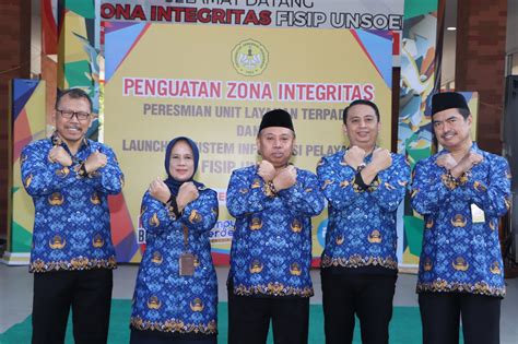 Penguatan Zona Integritas Launching Unit Layanan Terpadu Dan Sistem