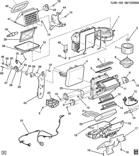 Chevy Equinox Heater Core Hose Diagram