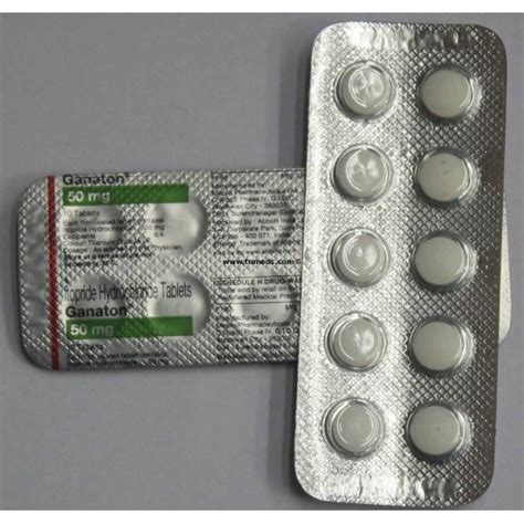 Ganaton 50mg Tablet View Uses Side Effects Price And Substitutes