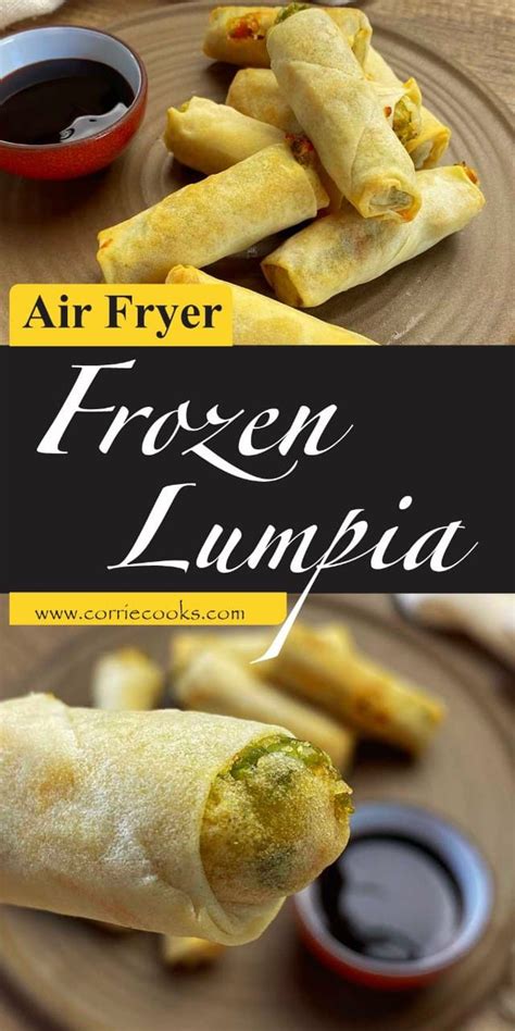 Air Fryer Frozen Lumpia Corrie Cooks Recette