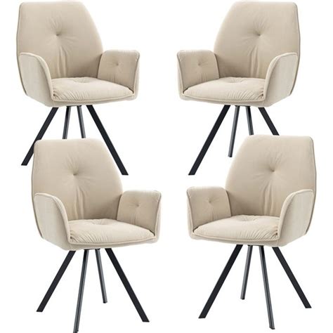 Meubles Cosy Lot De Fauteuils Chaises De Salle Manger Avec