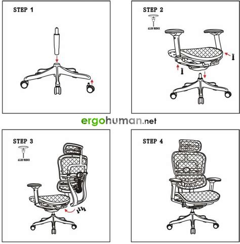 Homall Gaming Chair Assembly Instructions