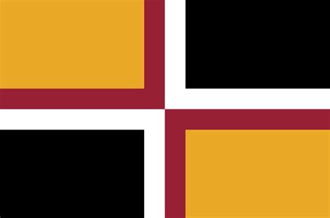 Minimalist Redesign Of Maryland Vexillology Historical Flags Earth