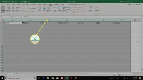 How To Make A Calendar In Excel