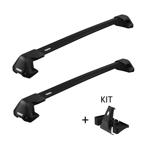 Thule Wingbar Edge Evo Clamp Black Kit Thule Pikkused Cm