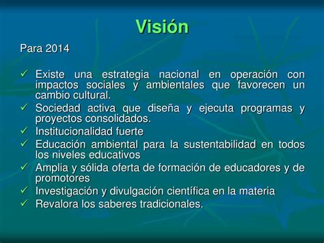 Ppt La Estrategia De Educación Ambiental Para La Sustentabilidad En