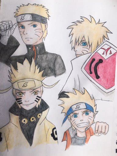 Evolution of Uzumaki Naruto | Anime Art Amino