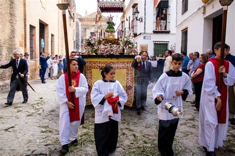 Corpus Christi Da Carmona Foto De Stock Editorial Imagem De