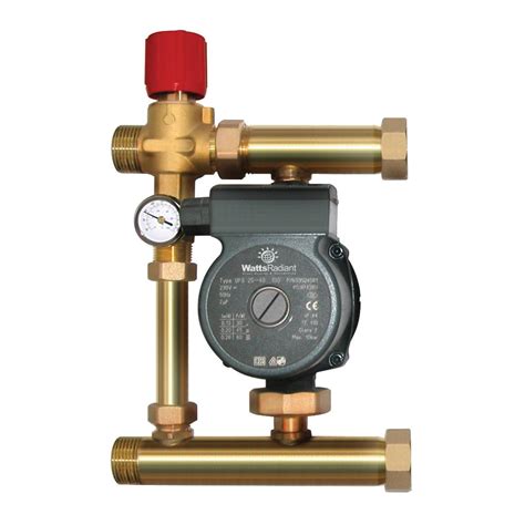 Aquifer Distribution Watts Radiant Pump And Mixing Valve