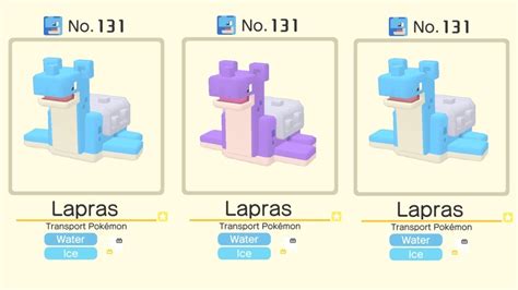 Pokemon Quest All Bosses Battle With Legendary Lapras Team Shiny Lapras Youtube