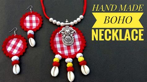 Handmade Jewellerynecklace Makingat Home Useful And Easy Youtube