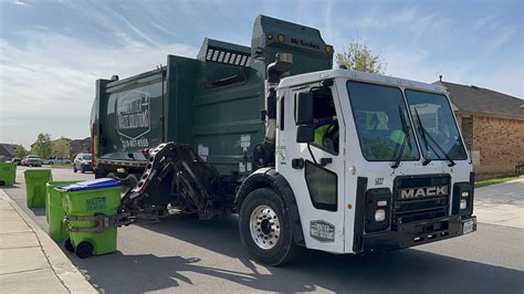 Frontier Waste Solutions Mack Lr Mcneilus Autoreach Garbage Truck