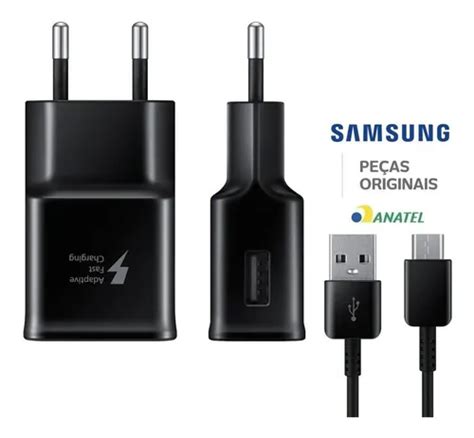 Carregador Samsung Usb Tipo C Original Nacional Brava Smart