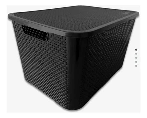 Caixa Organizadora Multiuso Rattan Tampa 70lts Grande Frete grátis