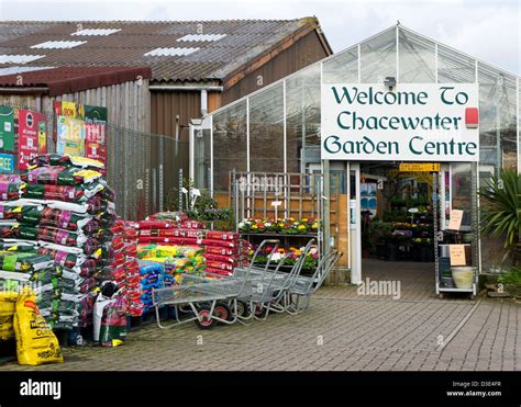 A garden centre in Cornwall, UK Stock Photo - Alamy