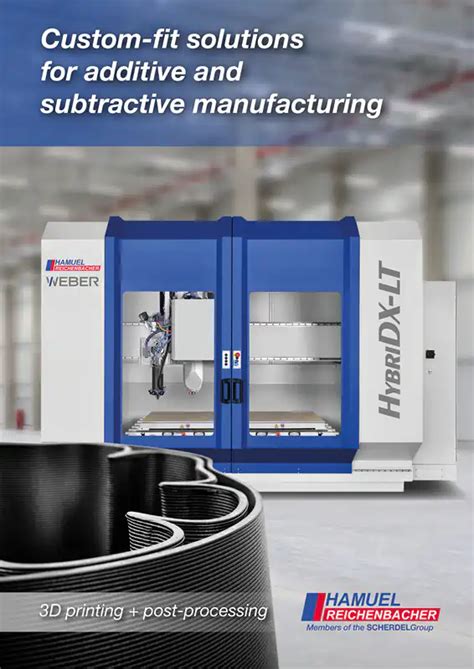 Hybrid 3D Printing HAMUEL Maschinenbau GmbH Co KG