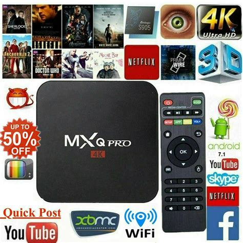 Jual Superwin Android Tv Box Mxq Pro G G G Smart Tv K Ultra