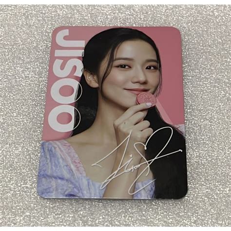 READY OFFICIAL PHOTOCARD PC JISOO BLACKPINK X OREO Lazada Indonesia