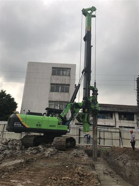 Kr125a 43m Max Depth Bored Pile Equipment Kelly Bar Max Drilling