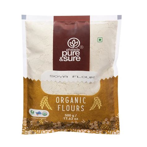 Buy Pure Sure Organic Soya Flour Kg Online In Uae Talabat Uae